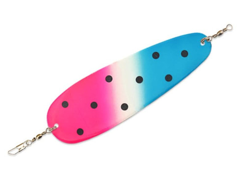 Macks Sling Blade Super Glow Blue Pink Dot 4"