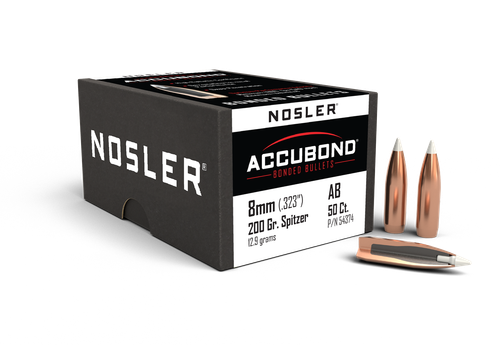 Nosler AB-8mm 200g SP (50ct)