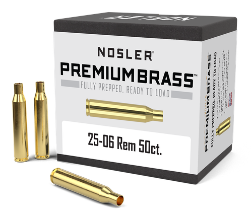 Nosler Box Brass-25-06 Rem (50ct)