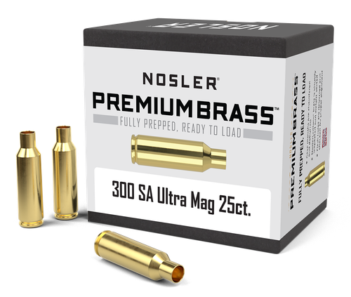 Nosler Box Brass-300 SAUM (25ct)