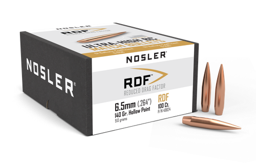 Nosler RDF-6.5mm 140g HPBT (100ct)