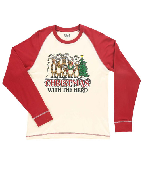 Christmas With Herd Pj Tee M-210000405898