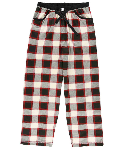 Black Plaid Pj Pant Xxl-210000405884