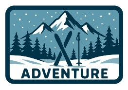 Arcadian Outfitters Winter Adventure Velcro Patch