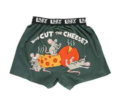 Who Cut The Cheese Green Boxer X-210000405848