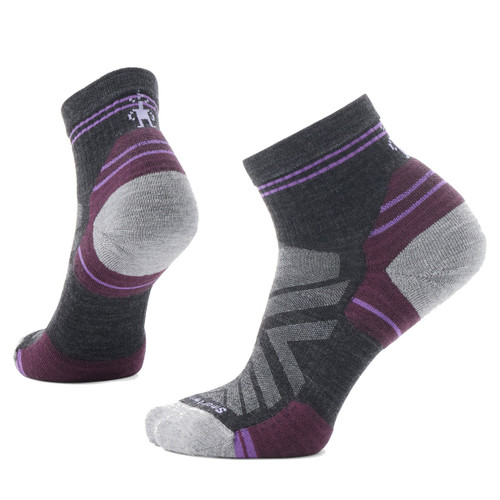 Smartwool Women's Hike Targeted Cushion Ankle Socks Charcoal