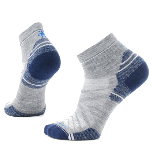 Smartwool Hike Targeted Cushion Ankle Socks Light Gray