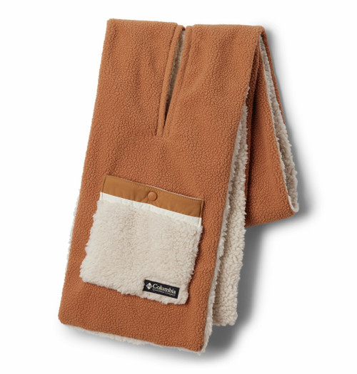 Columbia Helvetia Sherpa Scarf Camel Brown, D