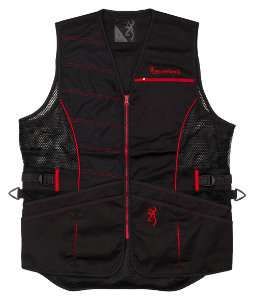 Browning Vest Ace Shooting Black/Red