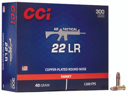 CCI AR TACTICAL 22LR 40GR CPRN 956-076683009562