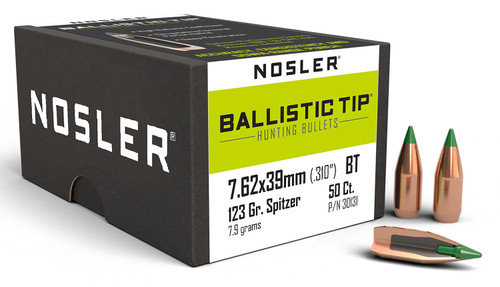 Nosler BT-7.62x39 123g SP 30131-054041301312