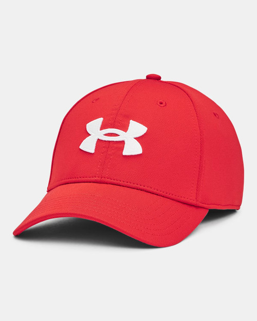 Under Armour UA Blitzing Low Men's Stretch Fit Cap Red L/XL