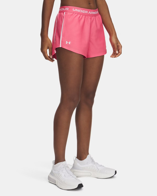 Under Armour UA Tech Play Up Women's 3" Shorts Pink XL
