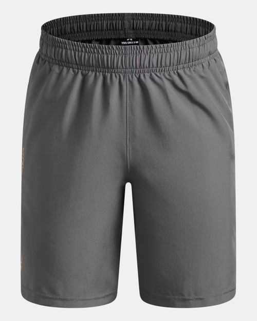 Under Armour UA Tech Woven Wordmark Boys' Shorts Green YXL