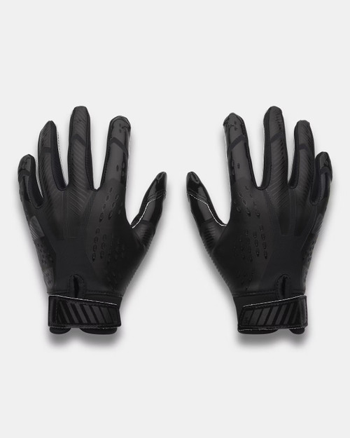 Under Armour UA Blur Pee Wee Football Gloves Black OSFM