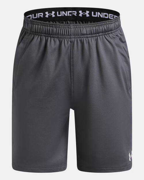 Under Armour UA Tech Vent Boys' Shorts Gray YSM