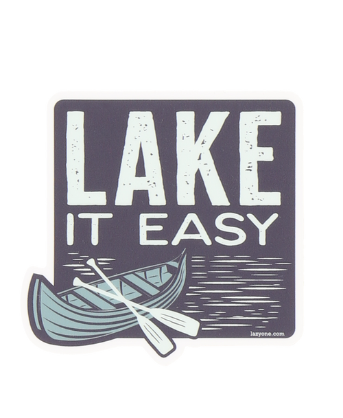 Lake It Easy Sticker-210000352459