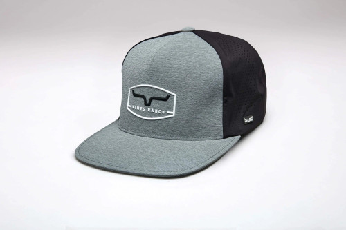 Kimes Ranch Creston-Grey Heather Snapback Hat