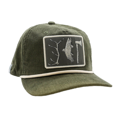 Rep Your Water Hunt Fish Camp Artist Corduroy Edition Hat