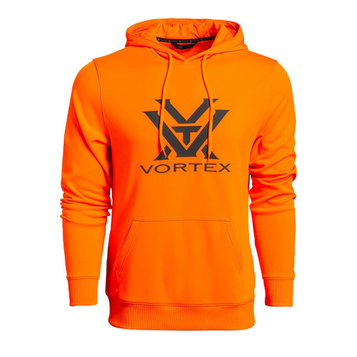 Vortex Core Logo Performance Hoodie Blaze Orange M