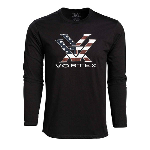 Vortex Stars and Stripes Tee Black L