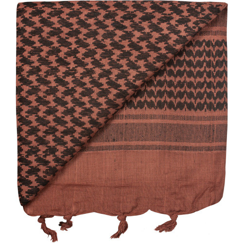 Fox Outdoor Tactical Shemagh - Chocolate and Black