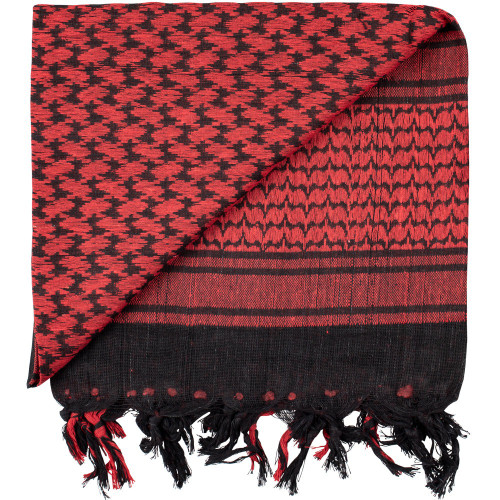 Fox Outdoor Tactical Shemagh - Black and Red