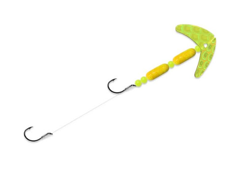 Cha Cha® Crawler - Chartreuse Scale/Chartreuse Orange Scale / 4