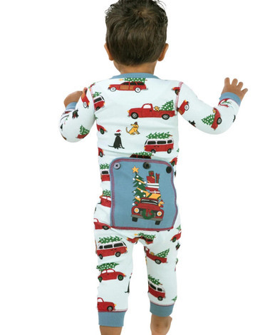 Lazy One Christmas Cars Infant Flapjack