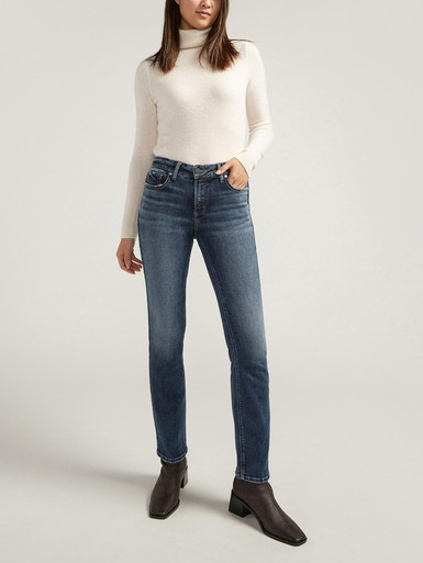 Silver Jeans Women's Elyse Straight Jeans