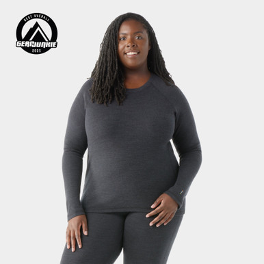 Smartwool Women's Classic Thermal Merino Base Layer - Charcoal Heather (SW016780-010)