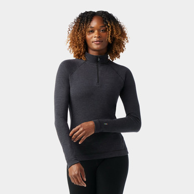 Smartwool Women's Classic Thermal Merino Base Layer - Charcoal Heather (SW002828-010)