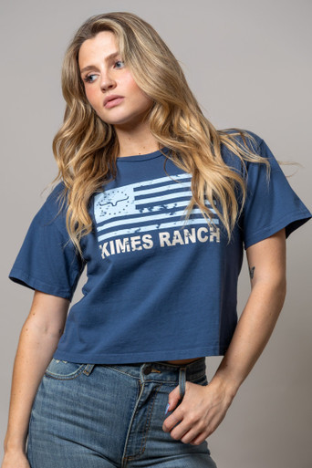 Kimes Ranch 76 Tee - Dark Blue