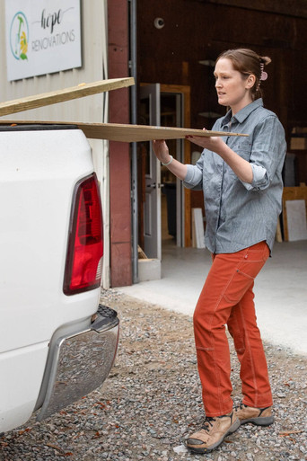 Dovetail Workwear Anna Taskpant - Paprika Orange