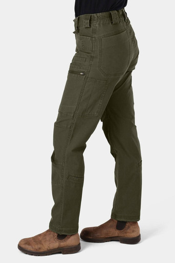 Dovetail Workwear Provisions Lightweight Ripstop Cargo Pant - Moss Green