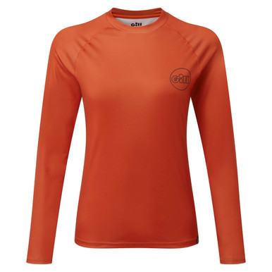 Gill Women's Tec Long Sleeve Top - Spicy Red