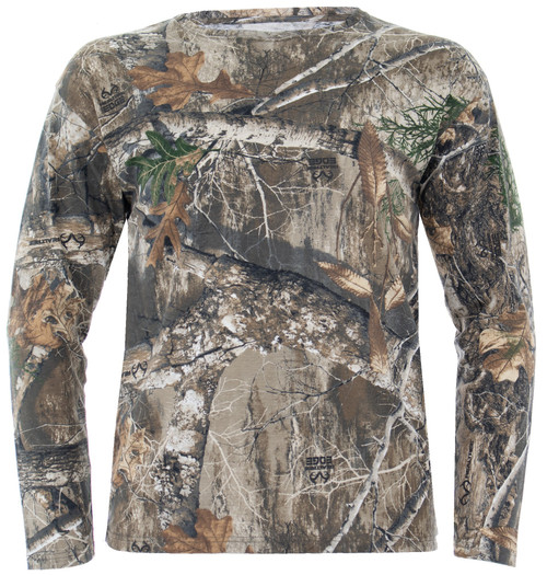 Mahco INC. Mens Bear Cave Camo Tee - Long S TS10006-S21-R-