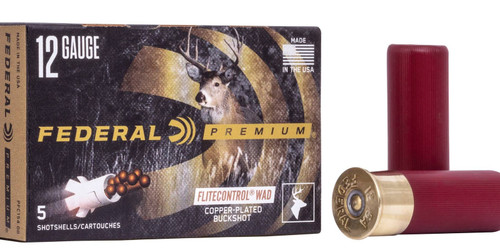 Federal 00 FEDERAL 12GA 2-3/4" 9 PELLETS-00 BUCK 5 PFC154