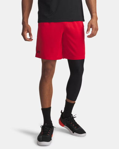 UA Tech Mesh Men's 9" Shorts Red LG