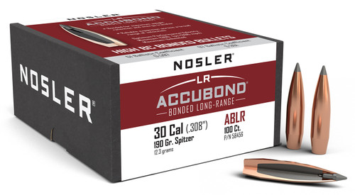 AccuBond LR 30 Cal 190gr Spitzer Pt 58456-054041584562