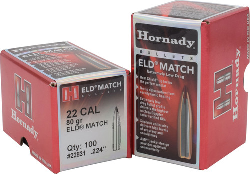 22 CAL .224 80 GR ELD® MATCH 22831-090255228311