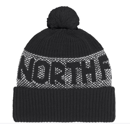 Retro Cabin Beanie TNF Black/White-197803993285