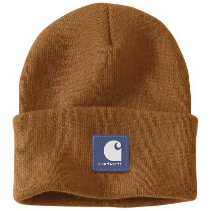 106920-BD3OS Knit Rubber Patch Beanie Carhartt Bro-197219813672