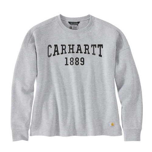 107160-HGYLREG Women's Loose Fit Midweight Carhart-197219838613