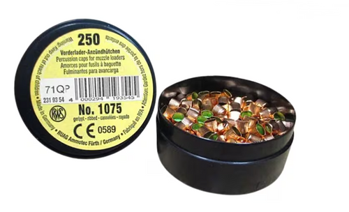 RWS NO.1075 #11 PERCUSSION CAPS (250ct) RWS1075-4000294193545