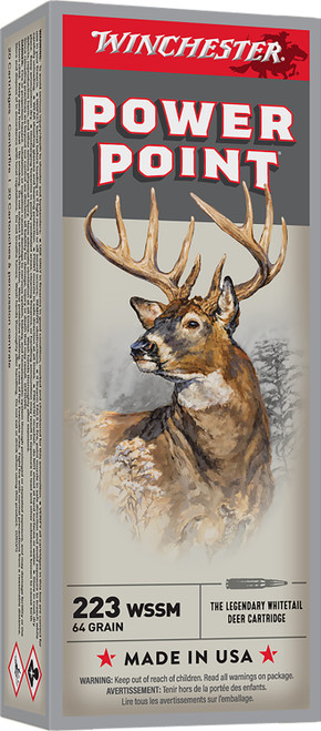 RIFLE 223 WSSM POWER-POINT DEER 64 GRv X223WSS1-020892213869