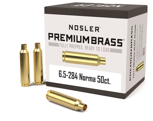 Nosler Box Brass-6.5-284 Norma (50ct) 10190-054041101905
