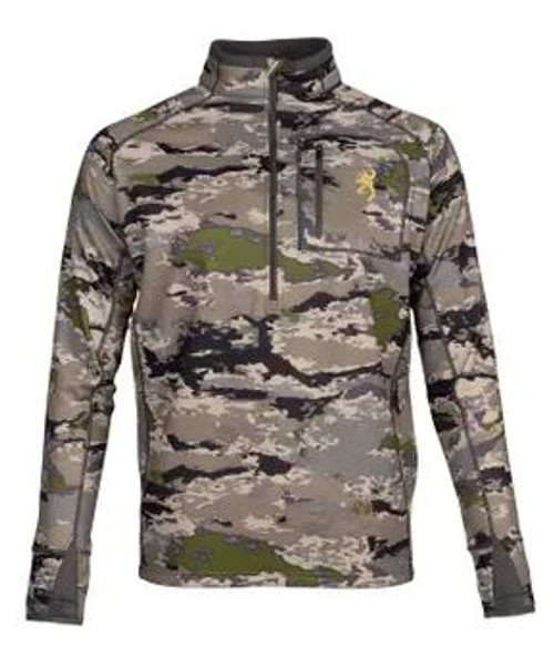 3010563403 SHT,EARLY SEASON,3/4 ZIP,OVIX,L-25-023614973799