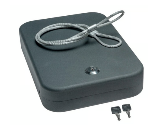 Snap Safe Lock Box With Two Keys-842631100687