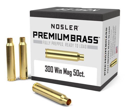 Nosler Box Brass-300 Win Mag (50ct)-054041102278